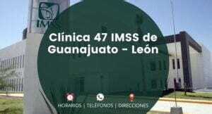 citas imss leon gto|Clínica 47 IMSS de Guanajuato 